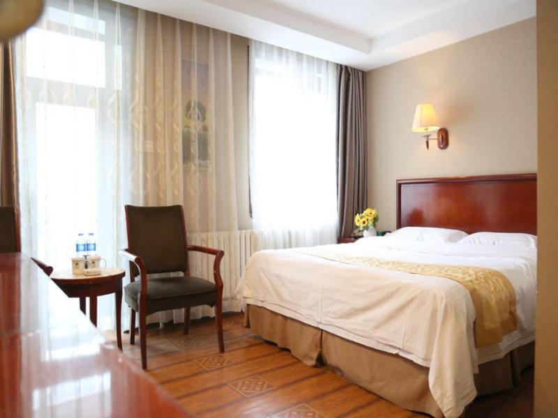 Greentree Inn Heilongjiang Harbin Zhongyang Street Business Hotel Esterno foto