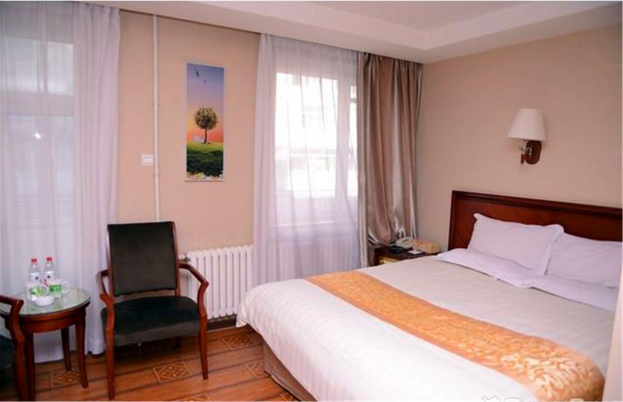 Greentree Inn Heilongjiang Harbin Zhongyang Street Business Hotel Esterno foto